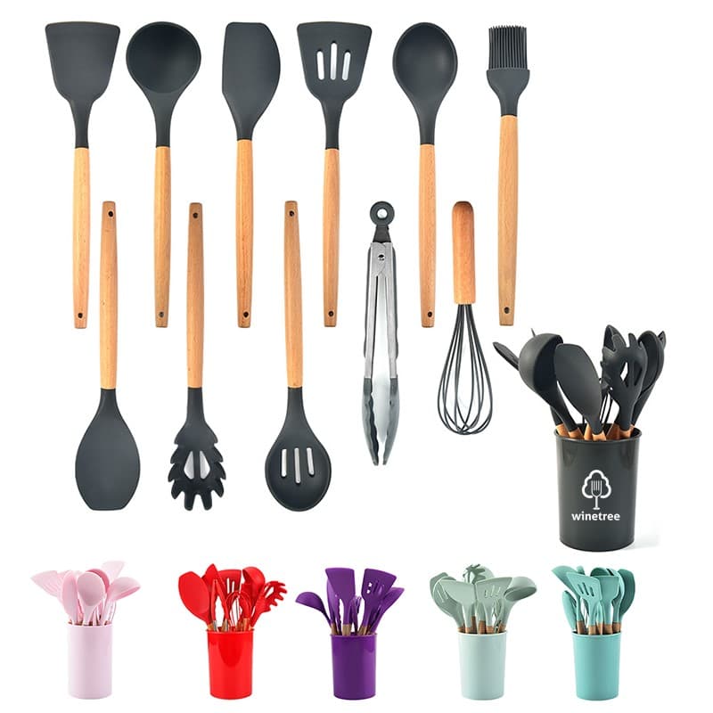 Silicon Kitchen Utensils Set
