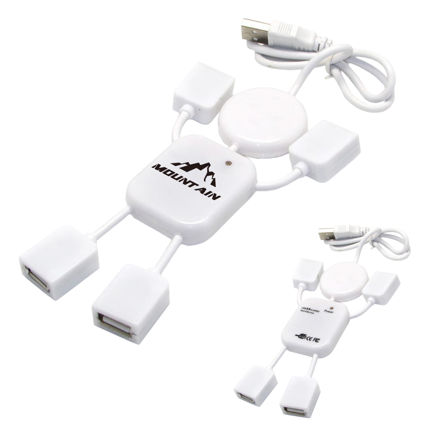 plastic  kid shaped 4 ports USB HUB Ver hub