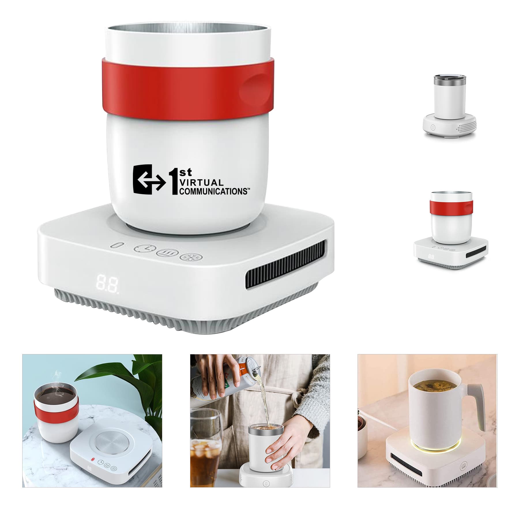 2 In 1Coffee Warmer Cup Cooler Desktop