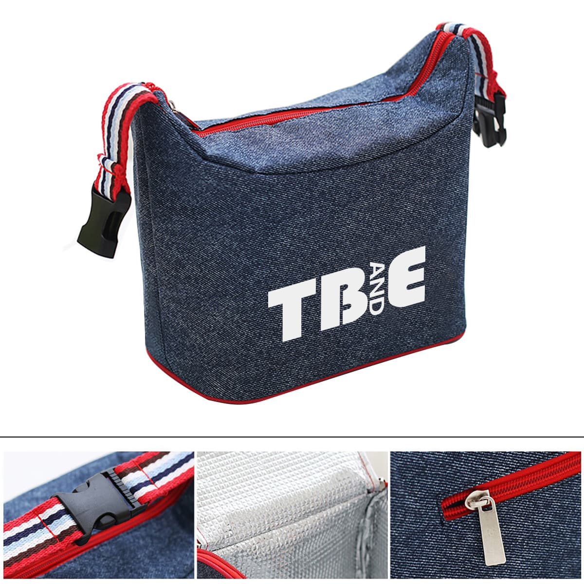 Oxford Cloth Bento Insulated Lunch Bag 