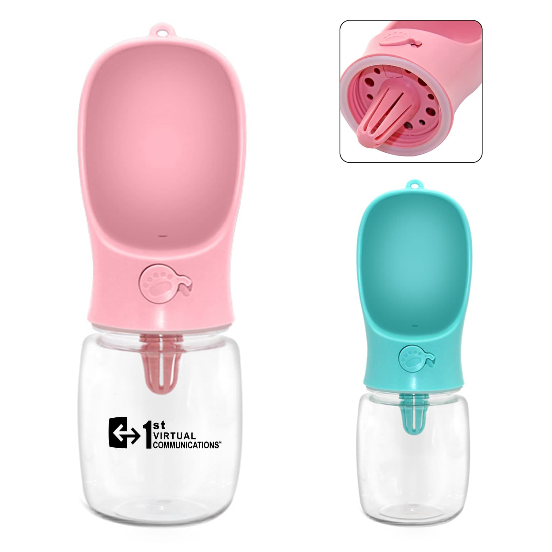 Dog outdoor drinking water feeding water dispenser