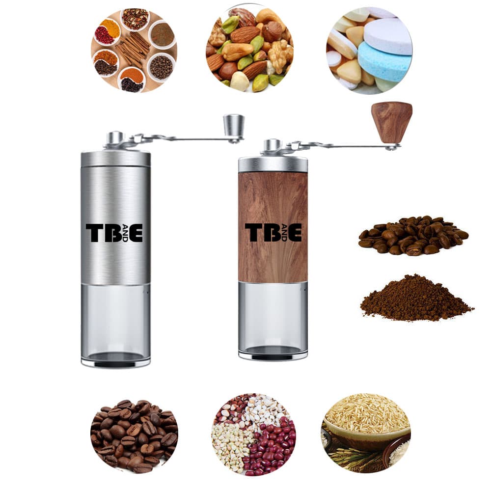 Portable Stainless Steel Handheld Coffee Grinder