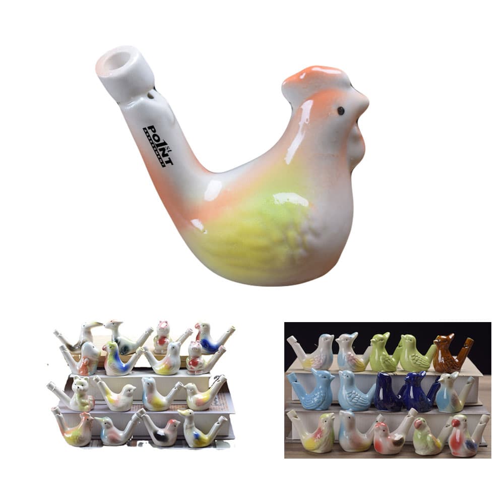  Ceramic Bird-Shaped Whistle