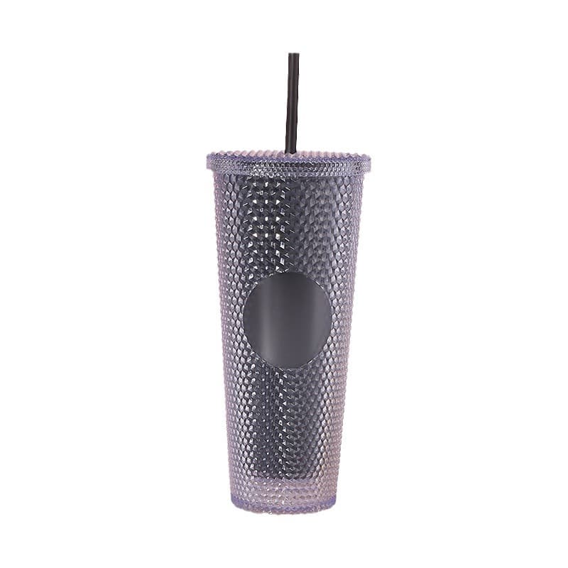 24oz Barbie Pink Plastic Durian Straw Cup thumbnail 13