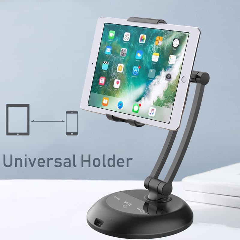 Adjustable Foldable Desktop Cell Phone Tablet Stand Holer thumbnail 2