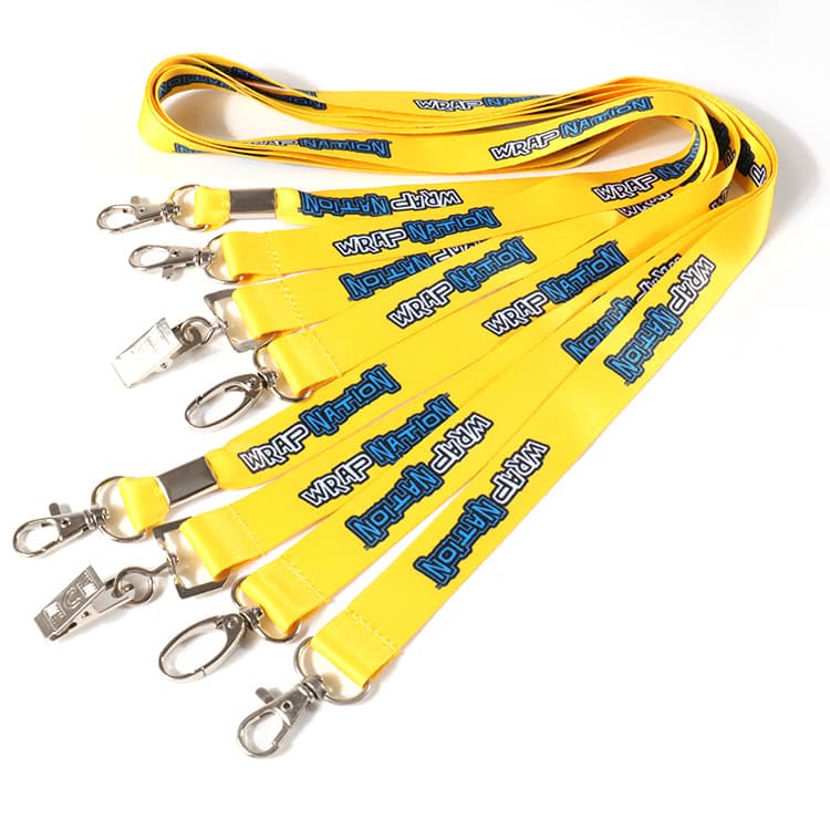 3/4" Double Ended Dye Sublimation Lanyard thumbnail 3