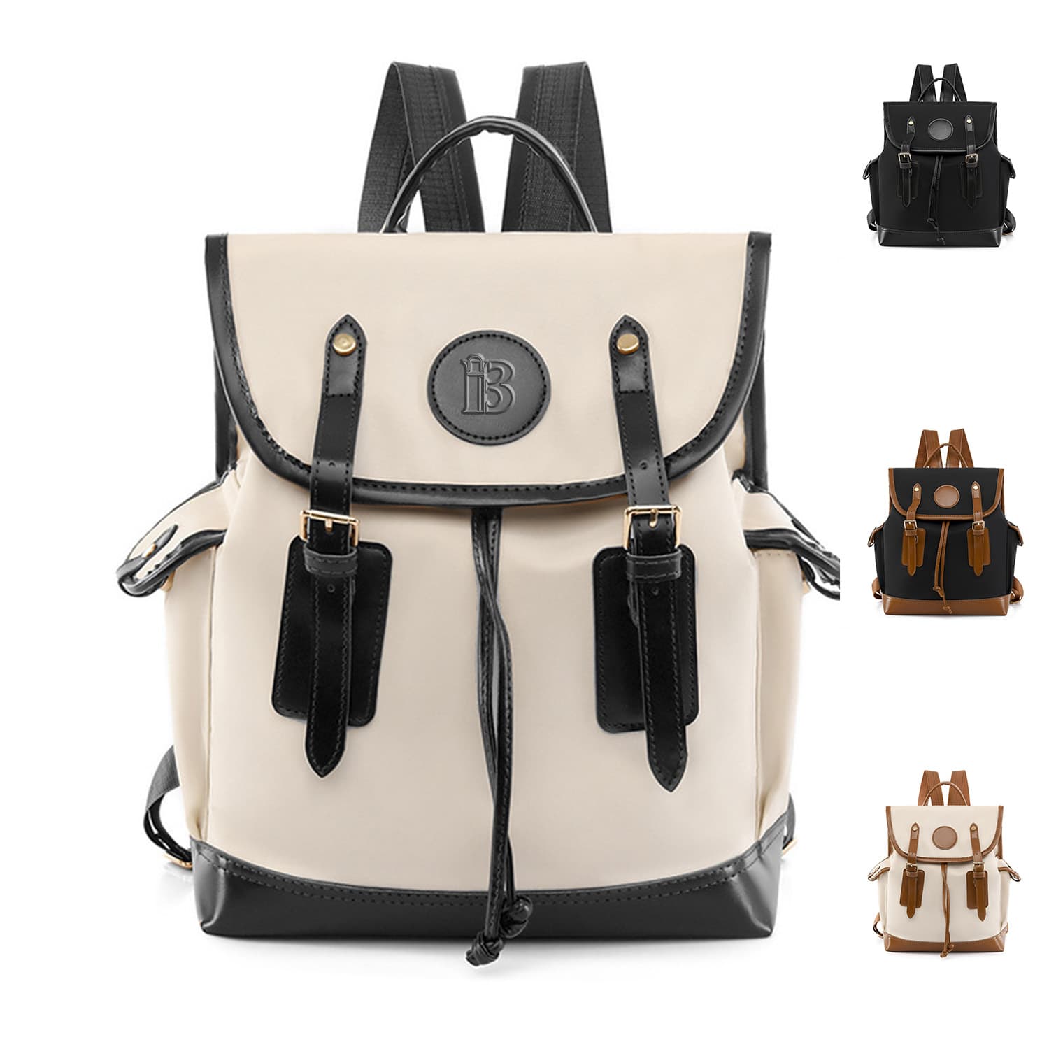 Oxford casual and large-capacity backpack