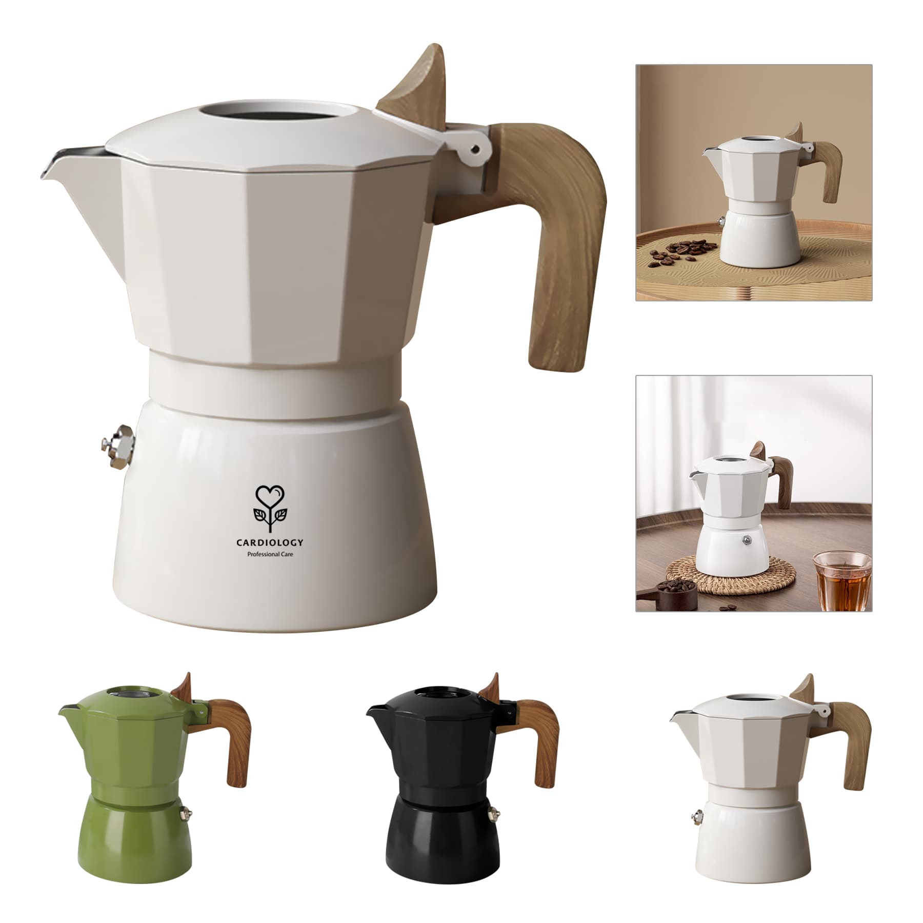 Double Valve French Extraction Coffee MOKA Pot
