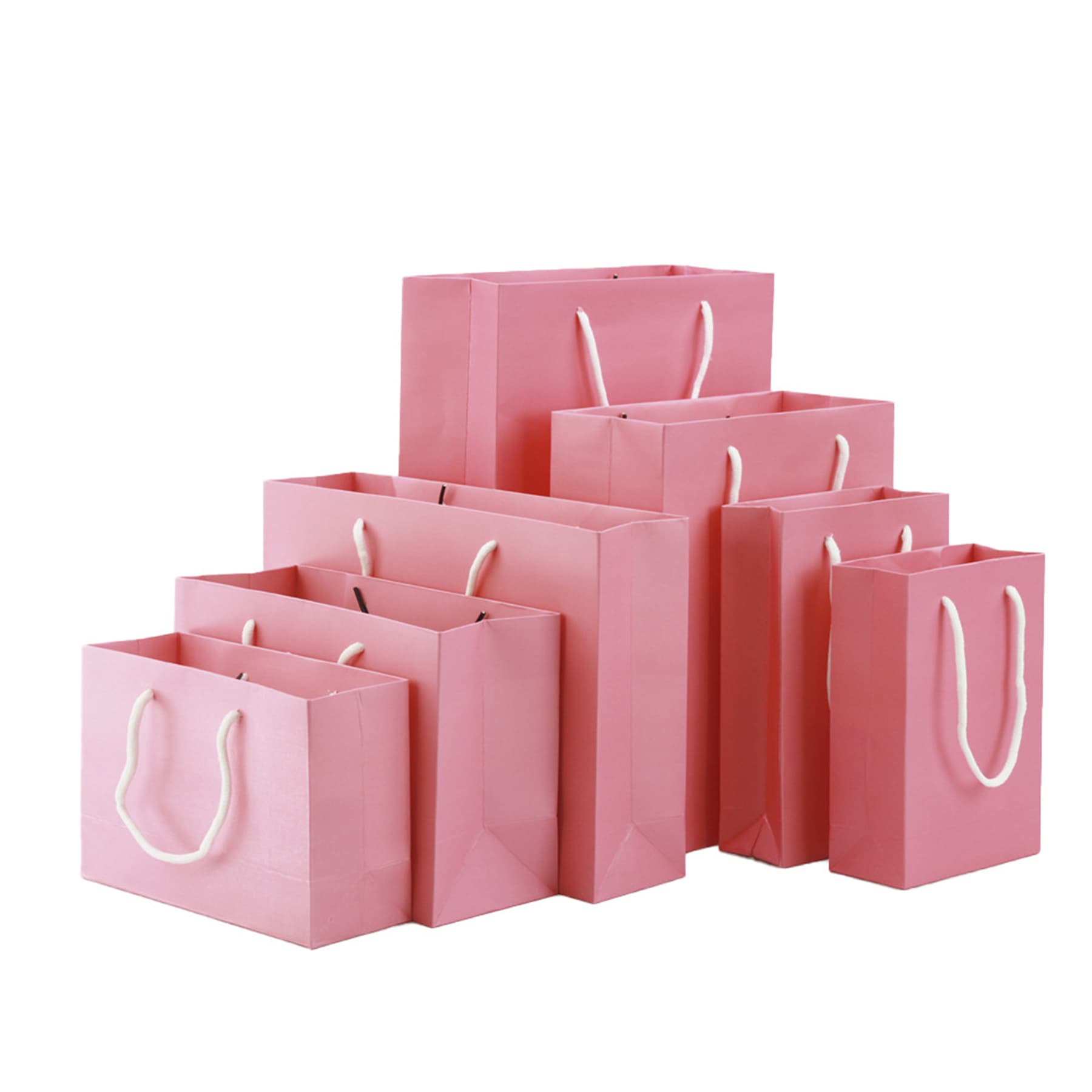 Premium Black Matte Paper Shopping bag thumbnail 2