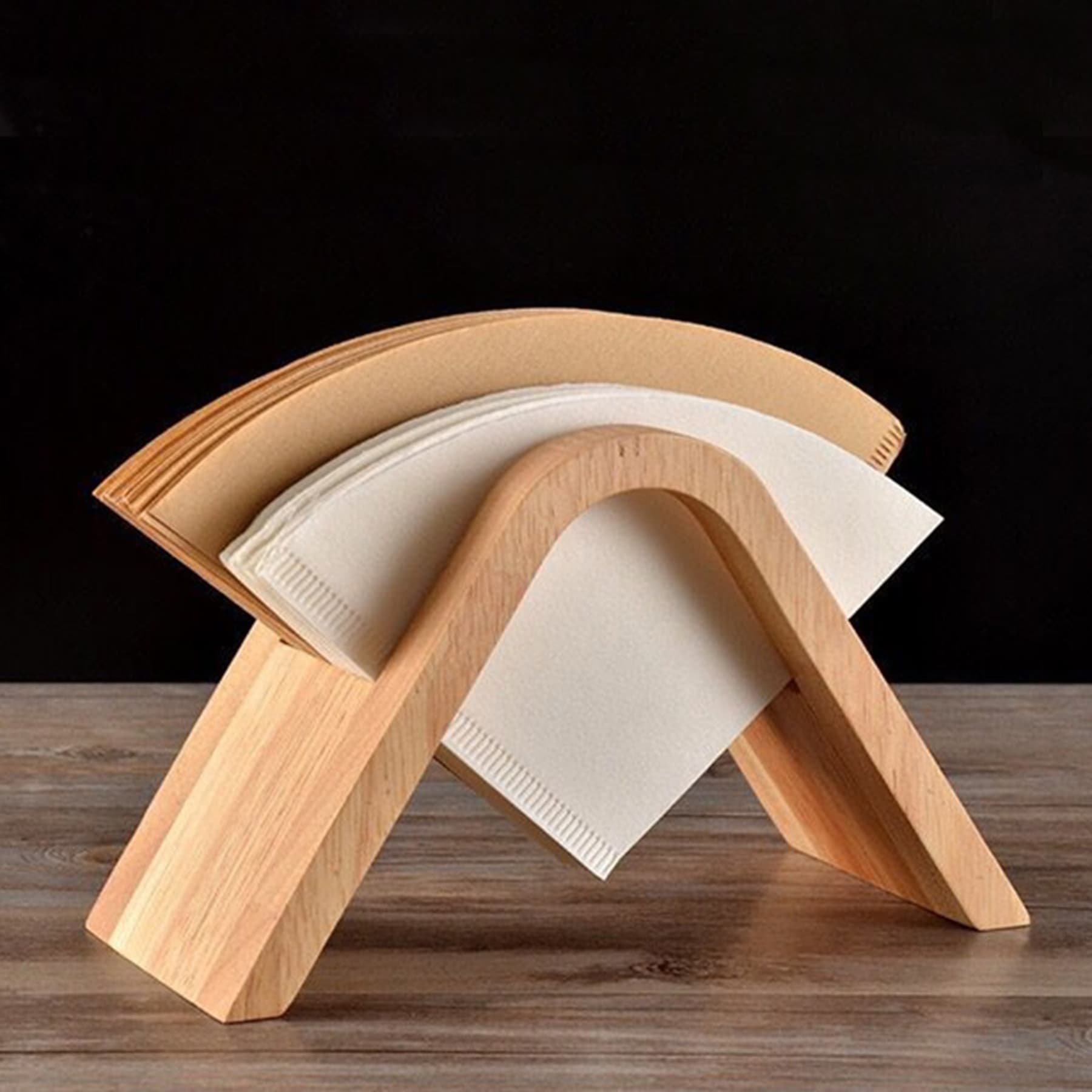 Wooden Coffee Filter Holder thumbnail 5