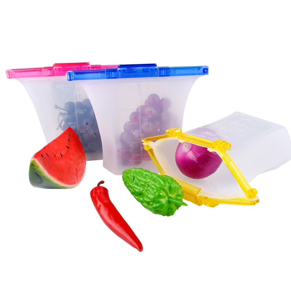 Silicone Food Storage Bag thumbnail 4