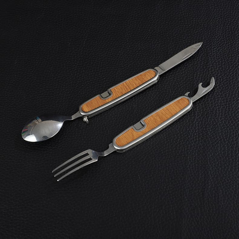 Portable Stainless Steel Flask Knife And Fork Gift Box thumbnail 5