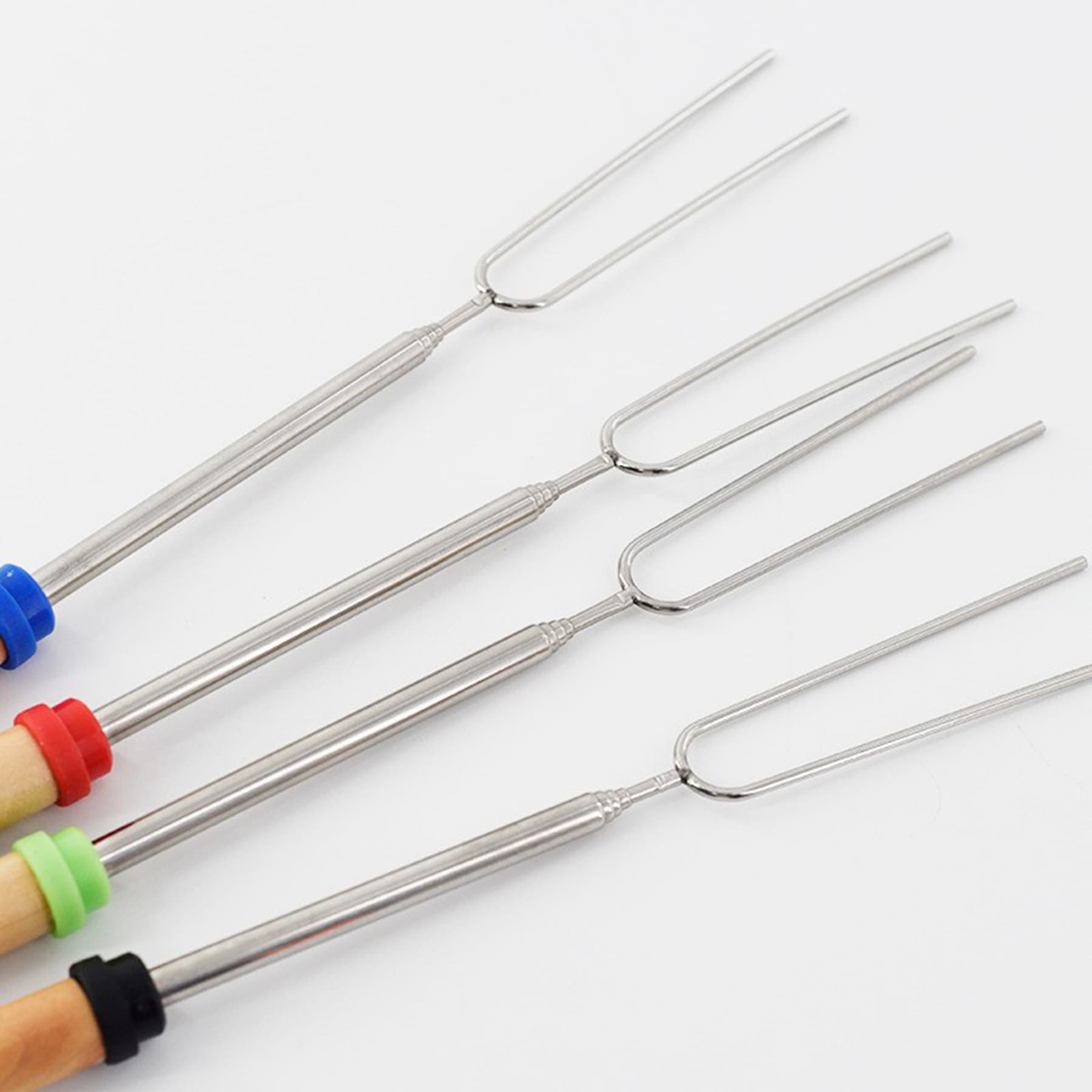 5 Pieces Extending  Sticks Kit Roaster Set With Storage Case thumbnail 3