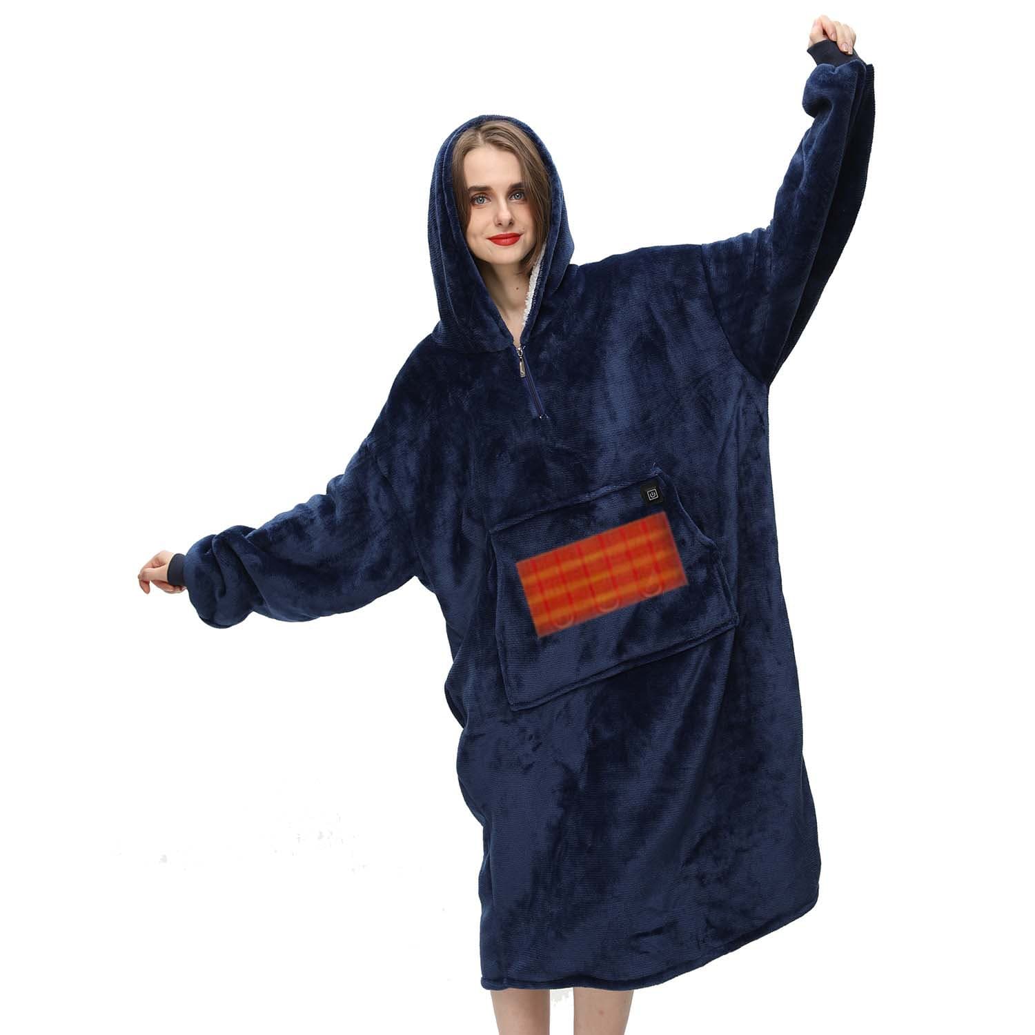Usb Heated Wearable Blanket