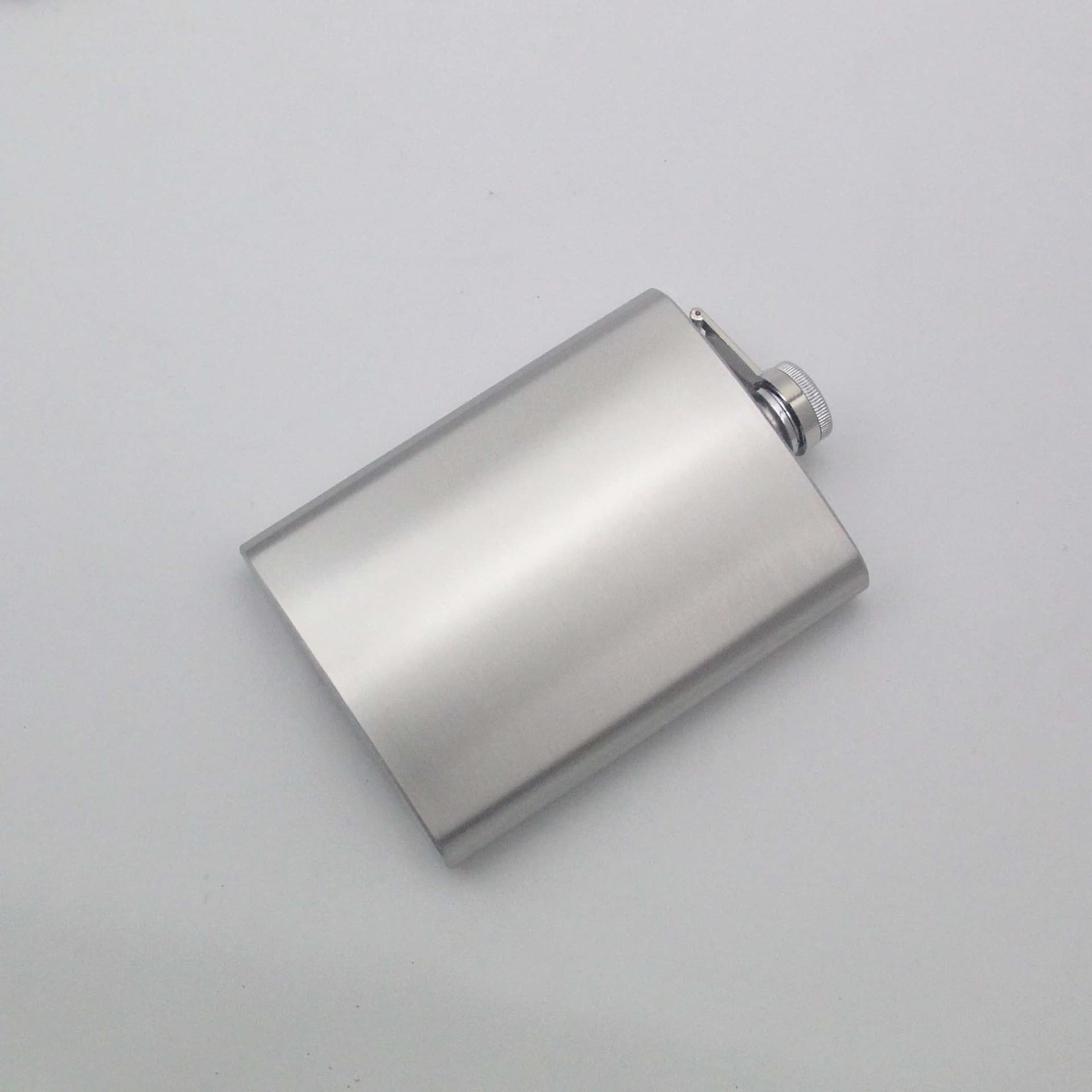 8 OZ. Stainless Steel Flask thumbnail 2