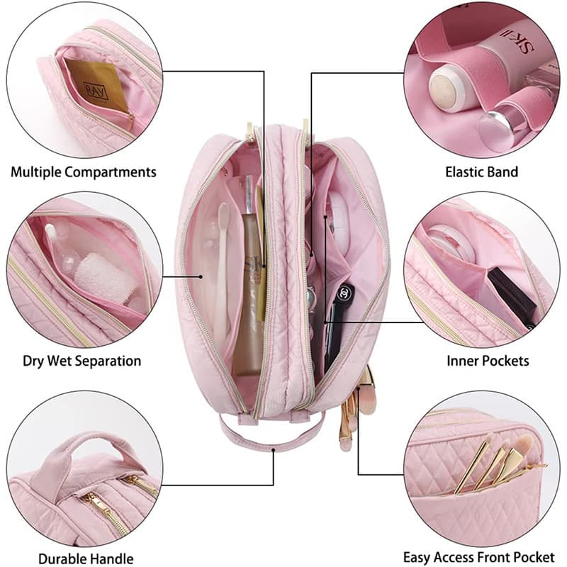 Large Capacity Travel Cosmetic Bag thumbnail 3