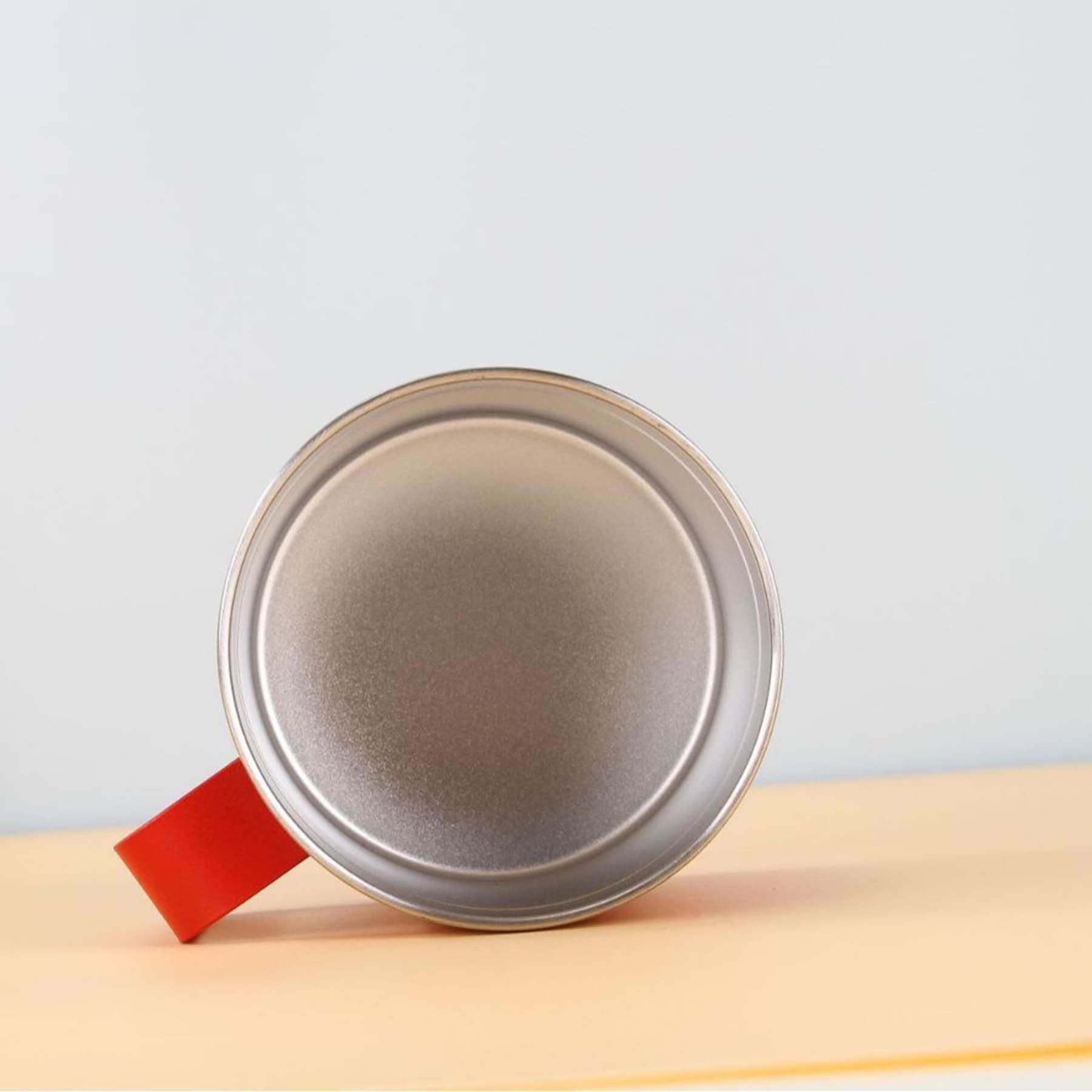 14Oz Stainless Steel Vacuum Camping Mug With Handle thumbnail 3