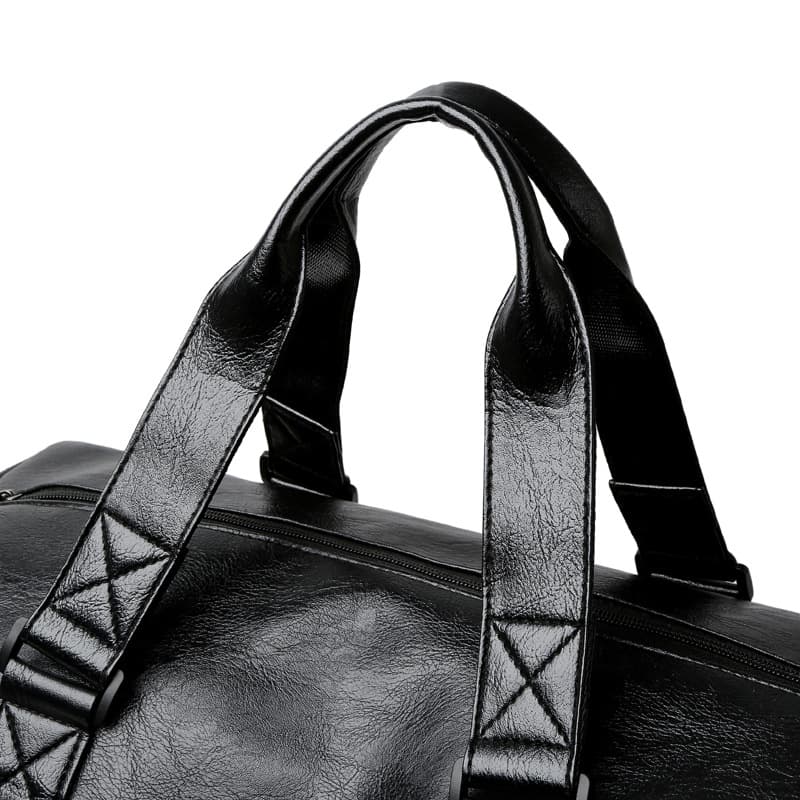 Leather Travel Duffel Bags thumbnail 3