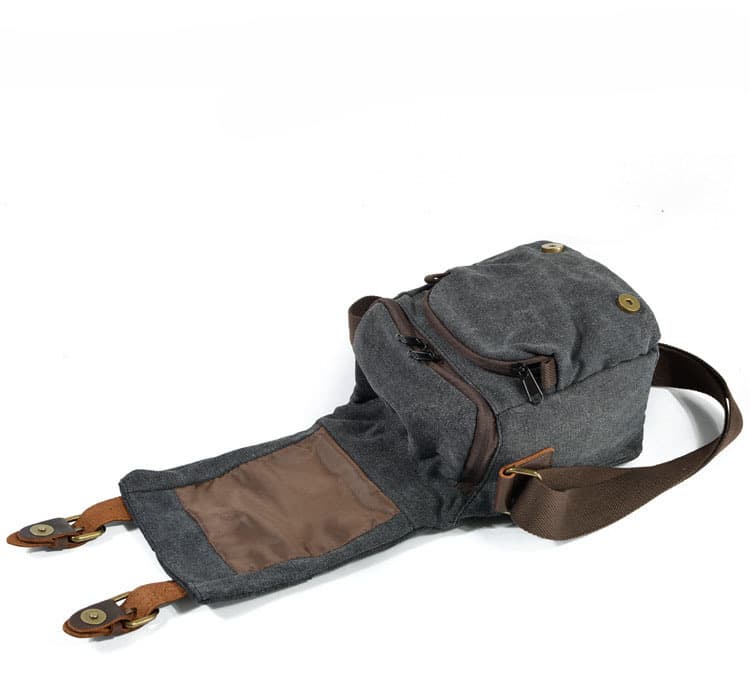 Vintage Canvas Camera Shoulder Messenger Sling Bag