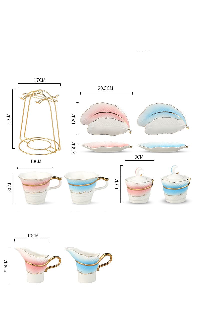 Ceramic Coffee Cup Sets With Saucers thumbnail 2