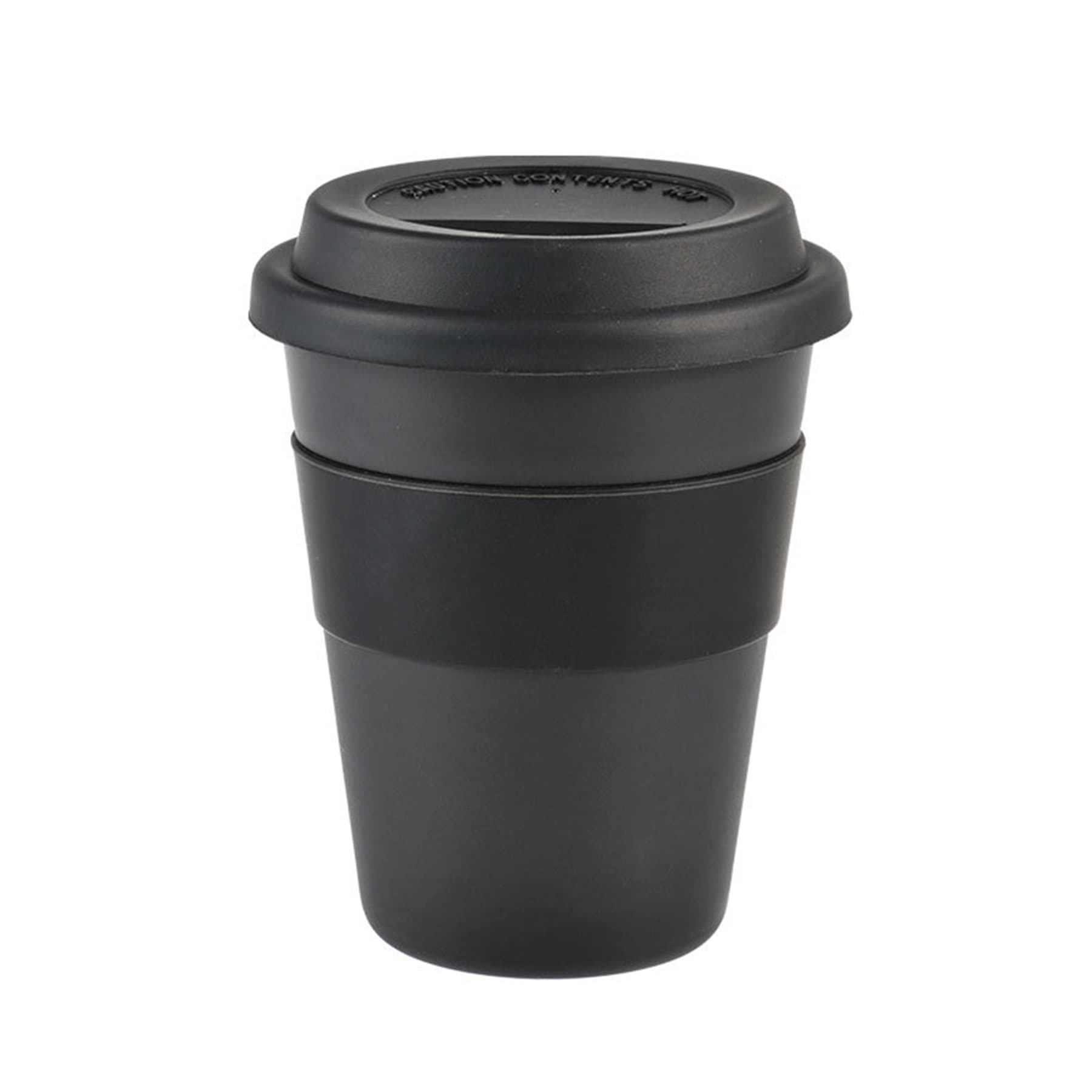 12 oz Coffee Mug with Silicone Lid and Insulated Band thumbnail 4