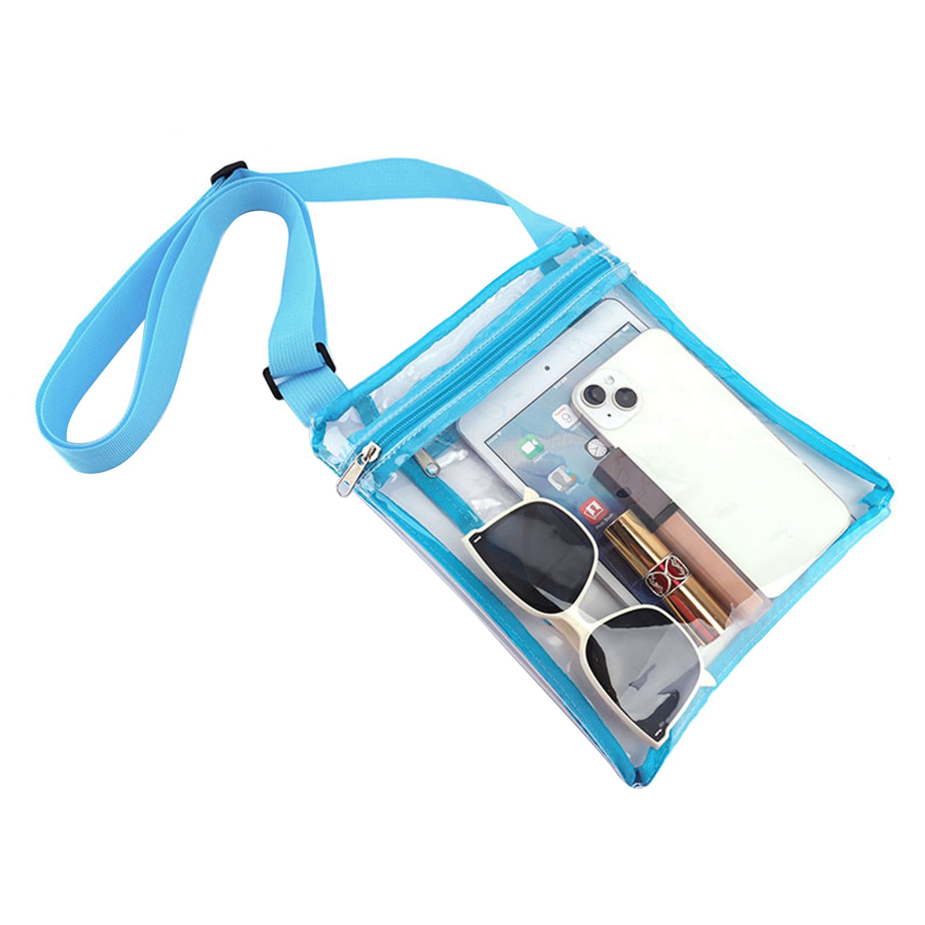 Pvc Transparent Crossbody Single Shoulder Bag