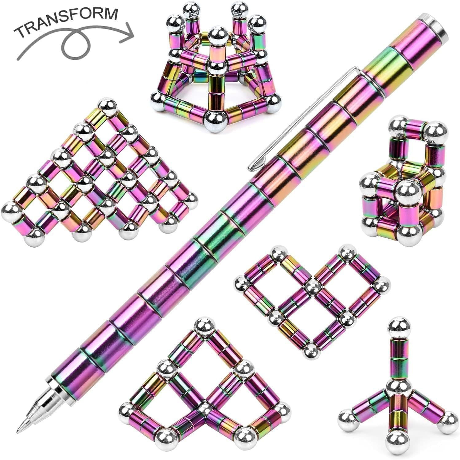 Mutifunction Decompression Magnetic Fidget Pen thumbnail 2