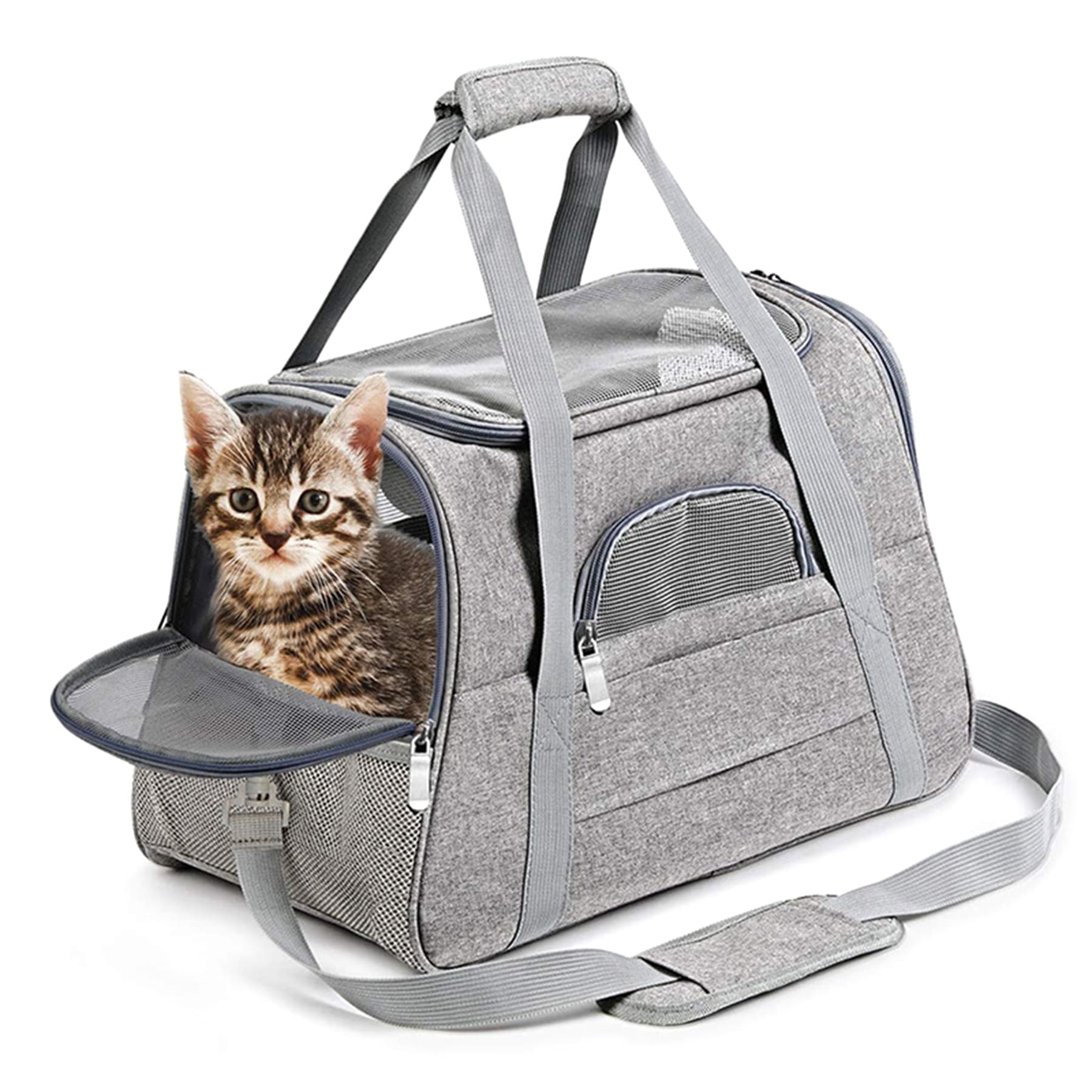 Cat Pet Travel Carrier Bag thumbnail 7