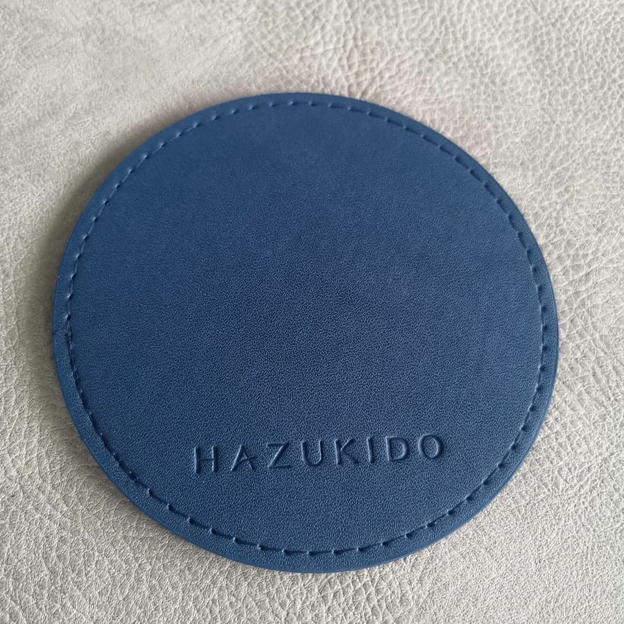 PU Leather Round Coasters Drink Mat thumbnail 5