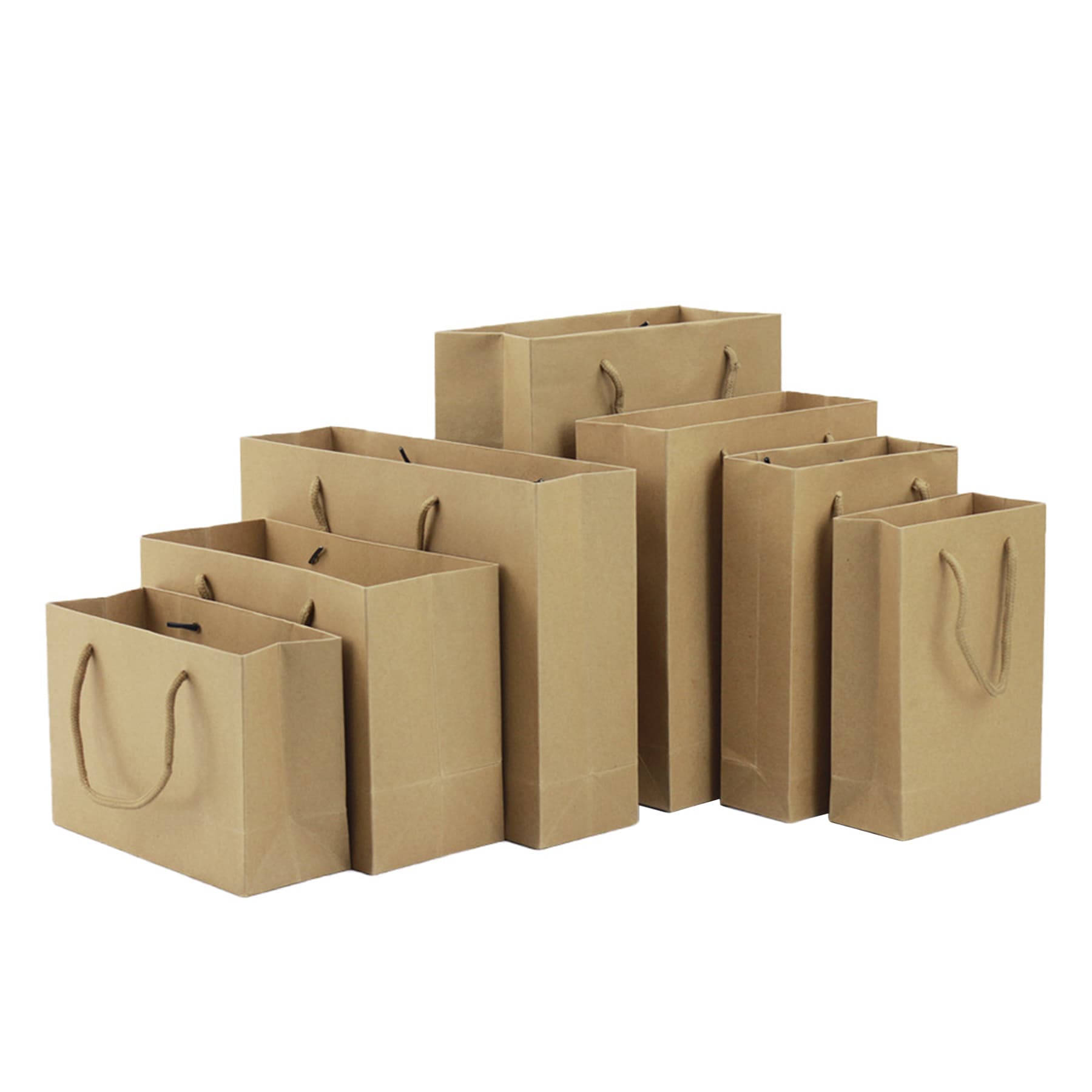 Premium Black Matte Paper Shopping bag