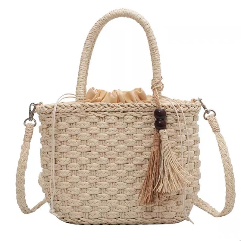 Jute Vintage hand-woven cross-body bag handbag thumbnail 7