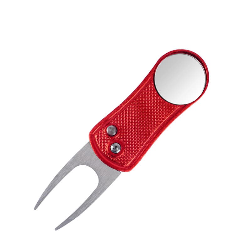 Foldable Golf Divot Repair Tool with Magnetic Ball Marker thumbnail 2