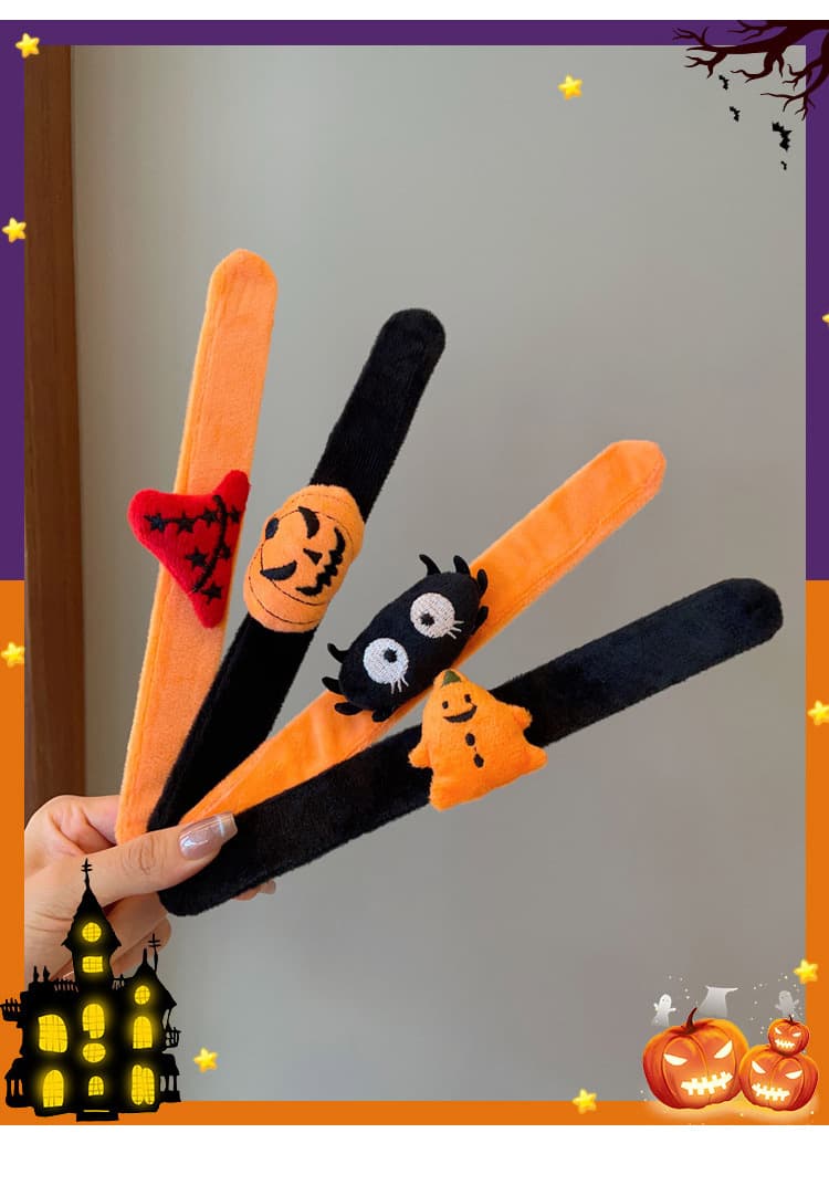 Halloween Cartoon Pat Circle Wristband thumbnail 4