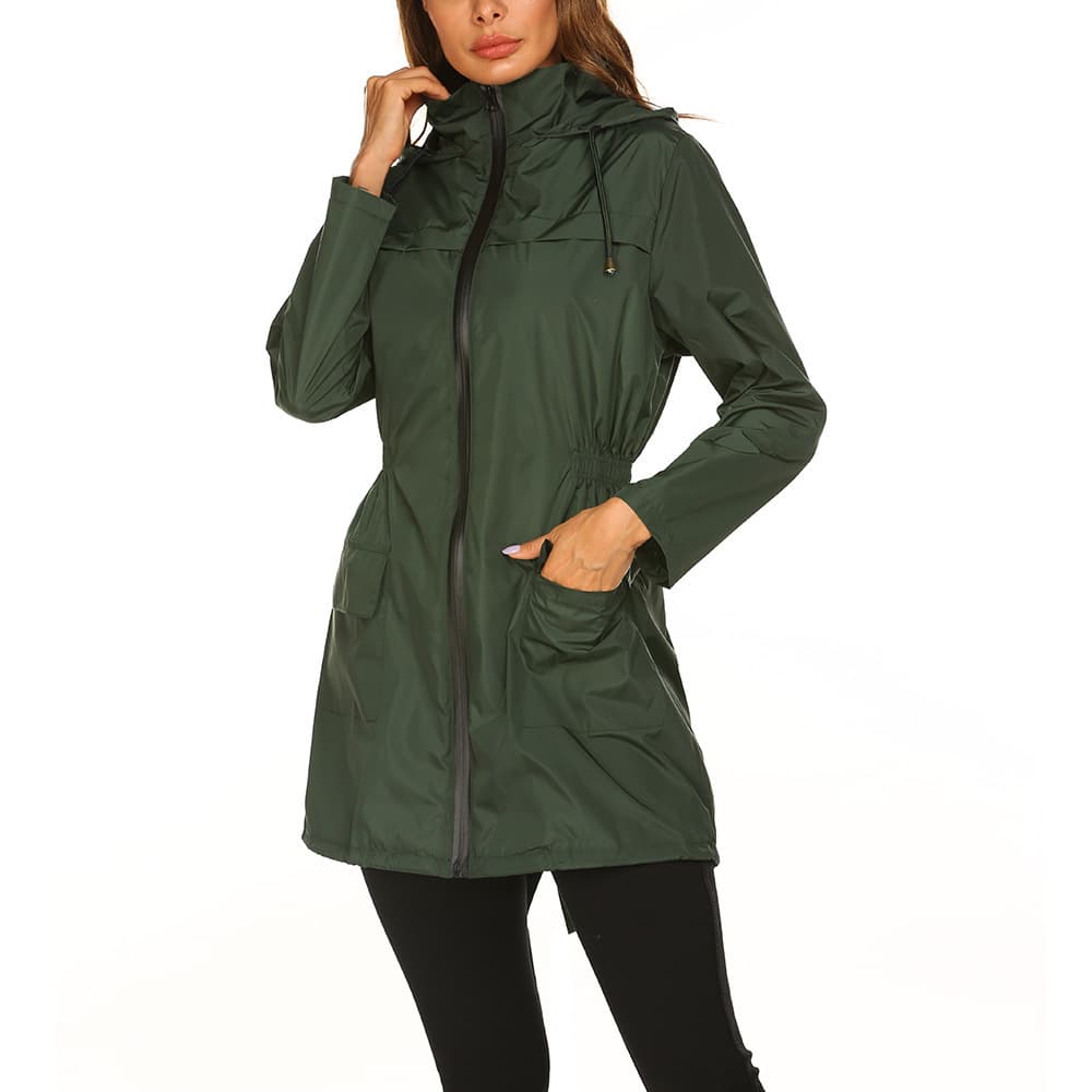 Lightweight Hooded Waterproof Jackets 