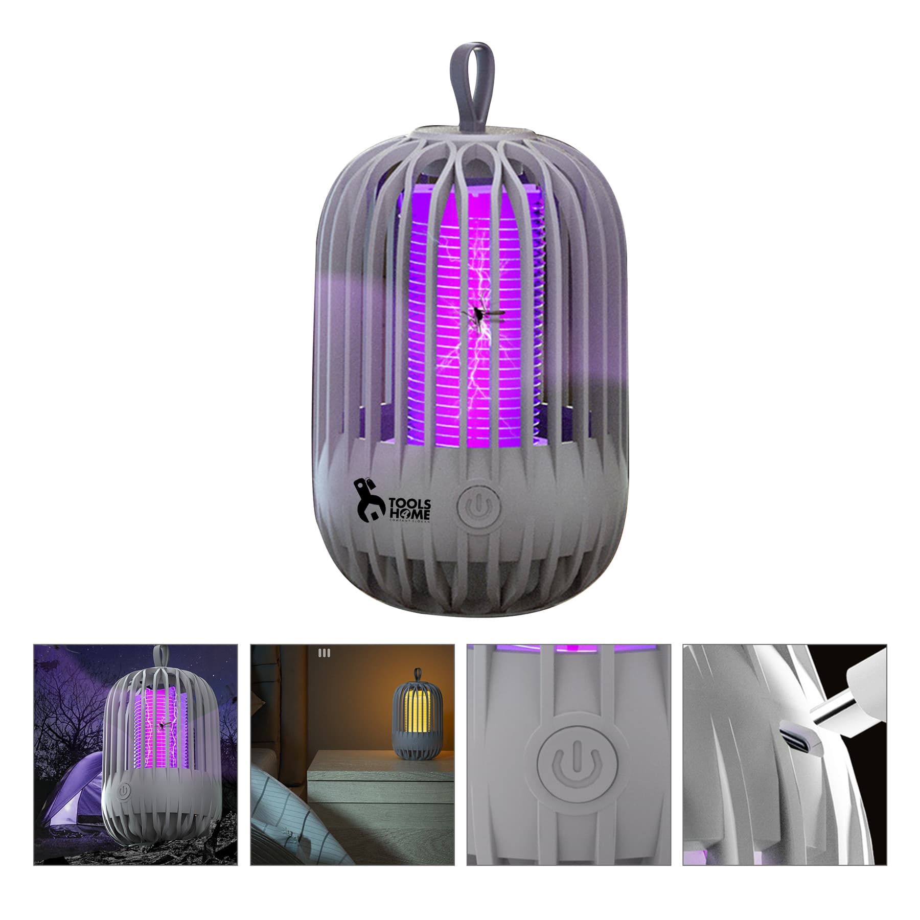 Electronic Mosquito Fly Zapper Portable Indoor Bug Lamp