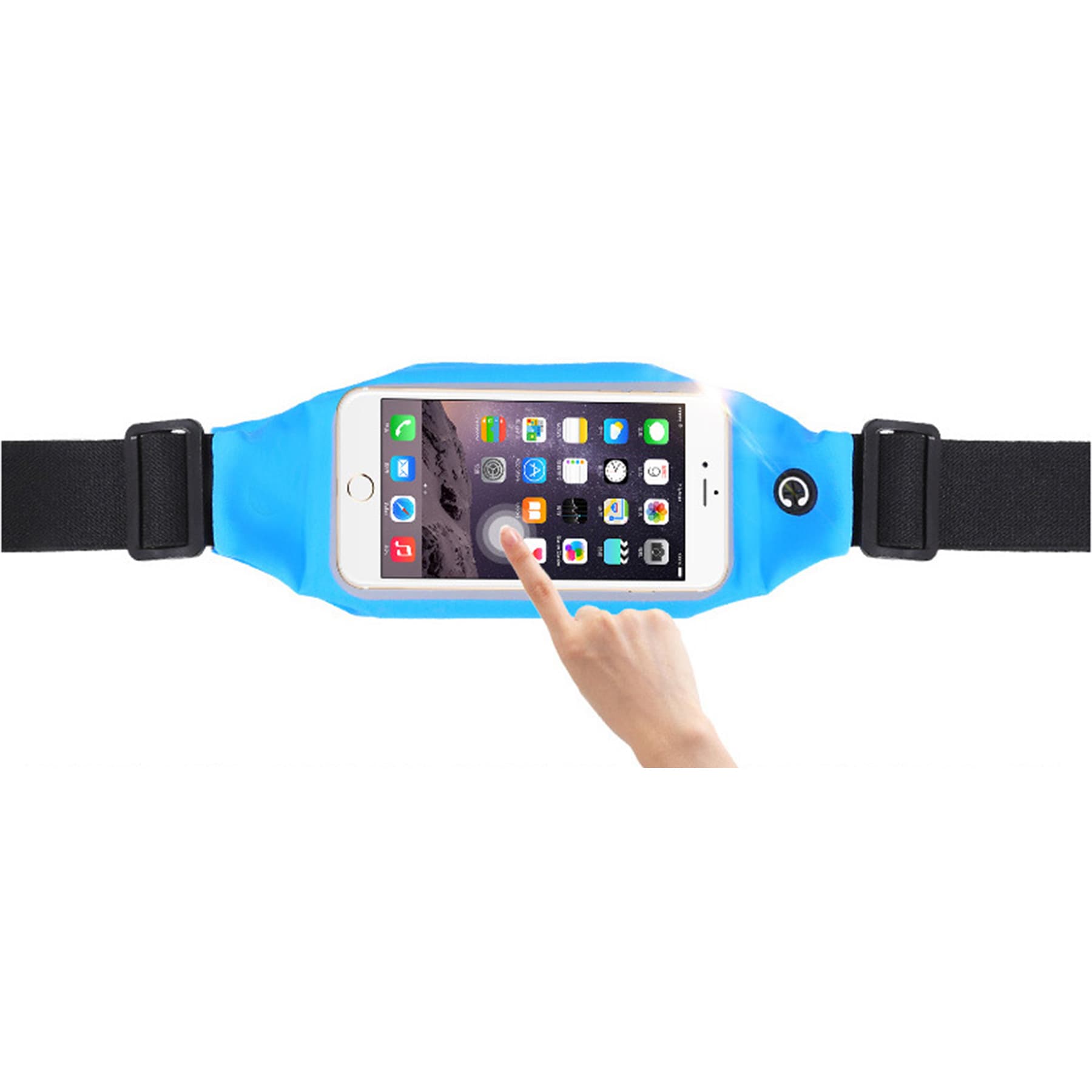 Waterproof Lycra Marathon Running Belt thumbnail 2