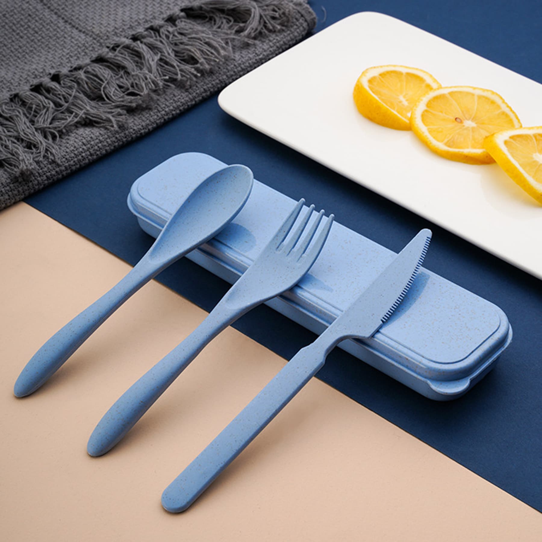 Wheat Straw Tableware Set