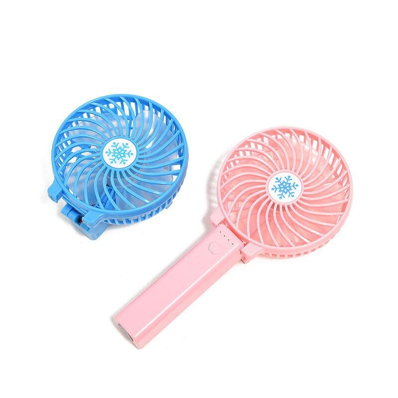 Foldable Small Fan with LED Light