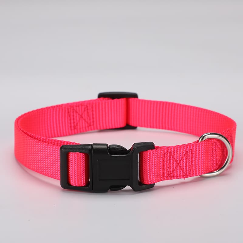Dog Collar,8 Colors, Breathable Nylon Pet Collar Adjustable thumbnail 4
