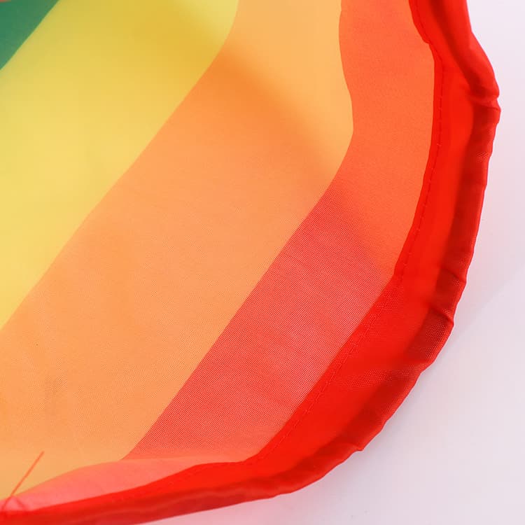 Pride Rainbow Drawstring Backpack thumbnail 3