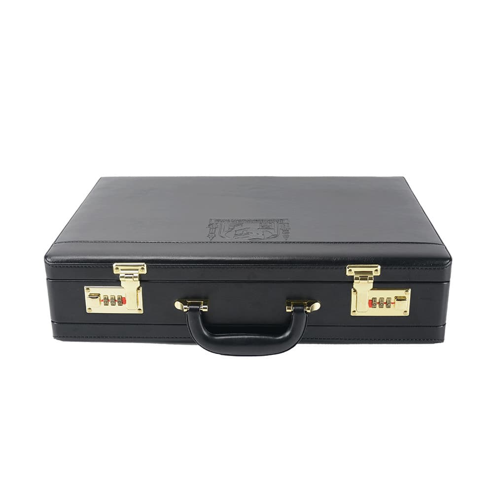 Mens Attache Briefcase Dual Combination Locks thumbnail 4