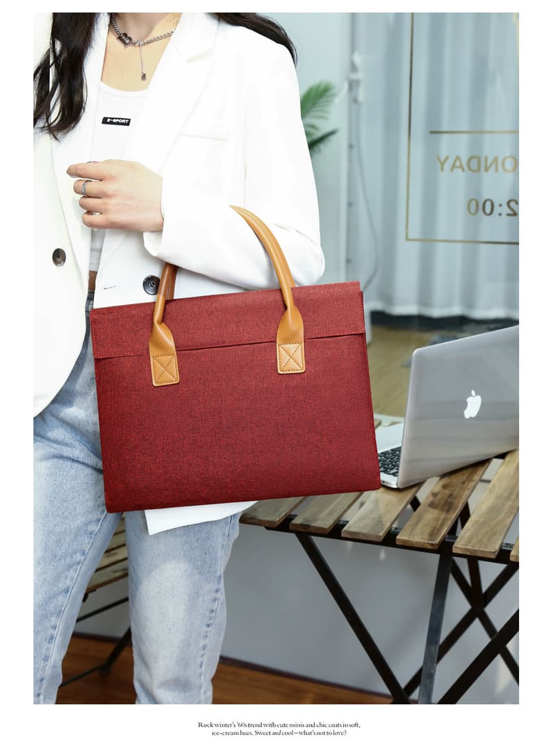 Protective Multifunctional Briefcase Bag w/Magnetic Closure thumbnail 8