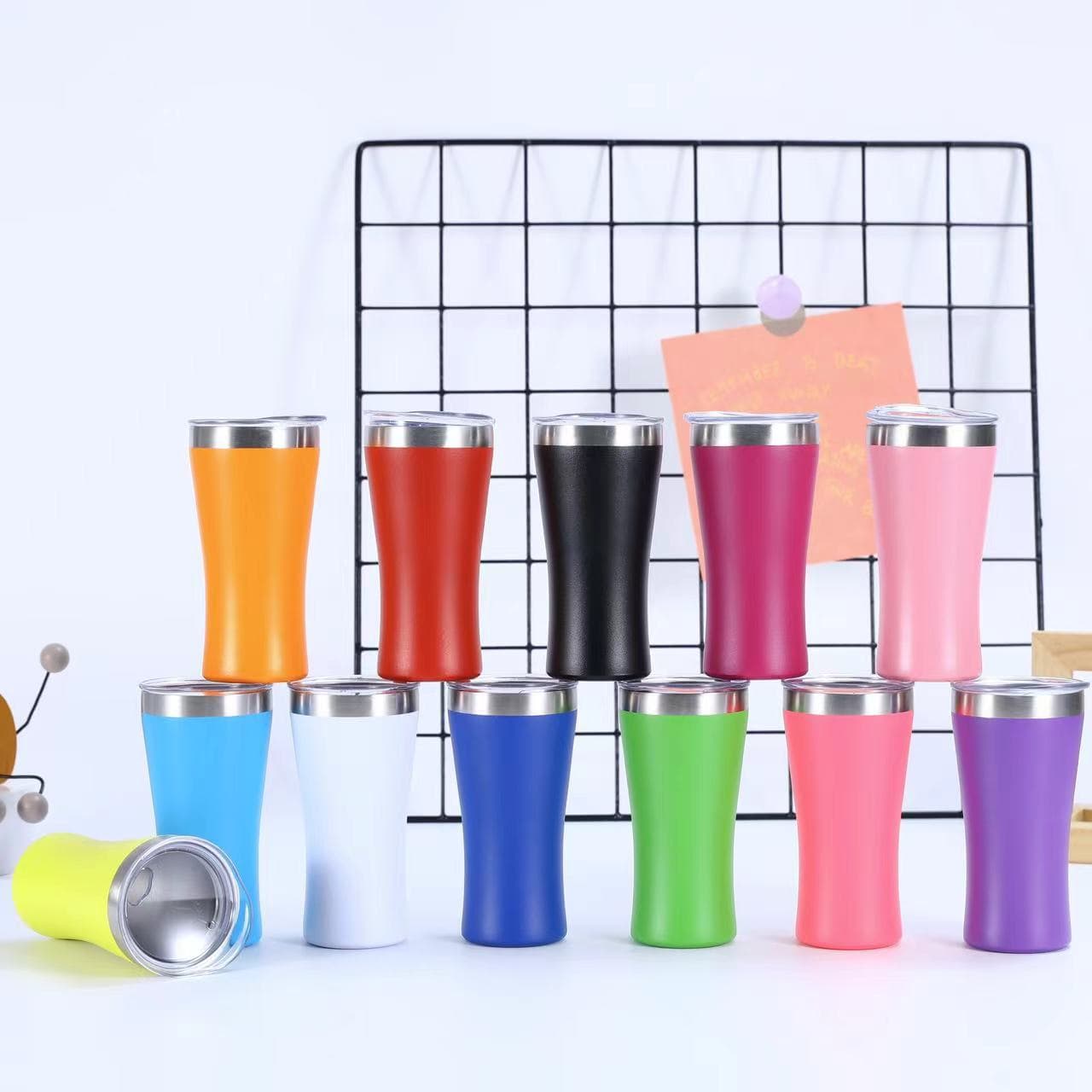 Custom Insulated Stainless Steel Beer Tumbler 6 oz. with Lid thumbnail 3