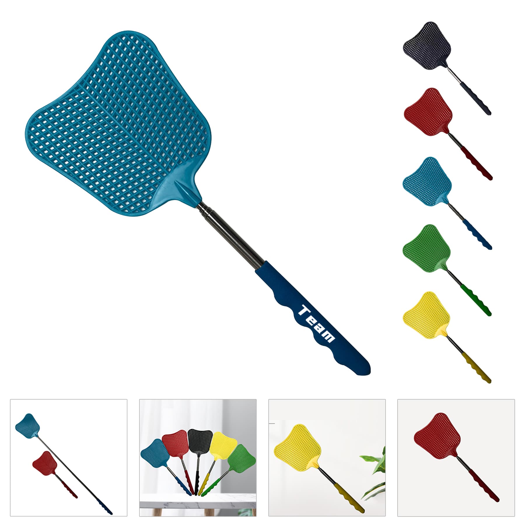 Stainless Steel Durable Retractable Portable Fly Swatter