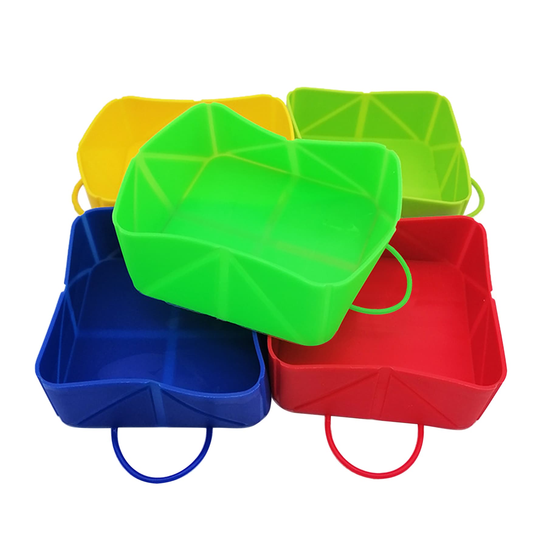 Silicone Collapsible Pet Bowl With Carabiner thumbnail 8