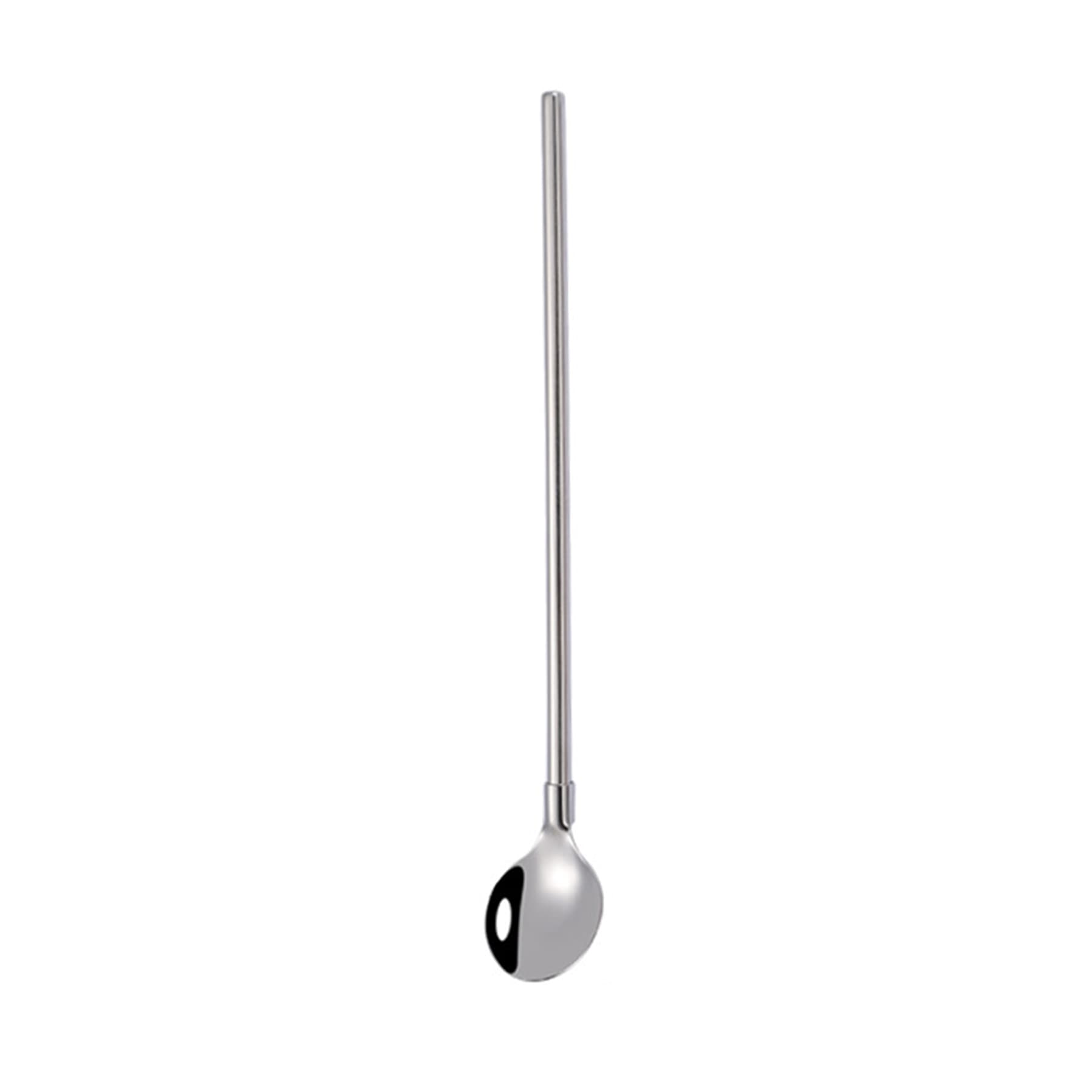 Reusable Stainless Steel Drinking Spoon Straws thumbnail 8