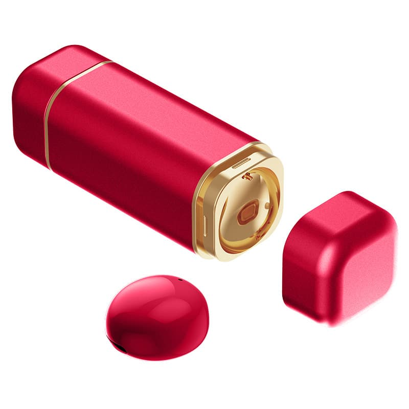 Small Lipstick Invisible Wireless Bluetooth Earbuds thumbnail 2