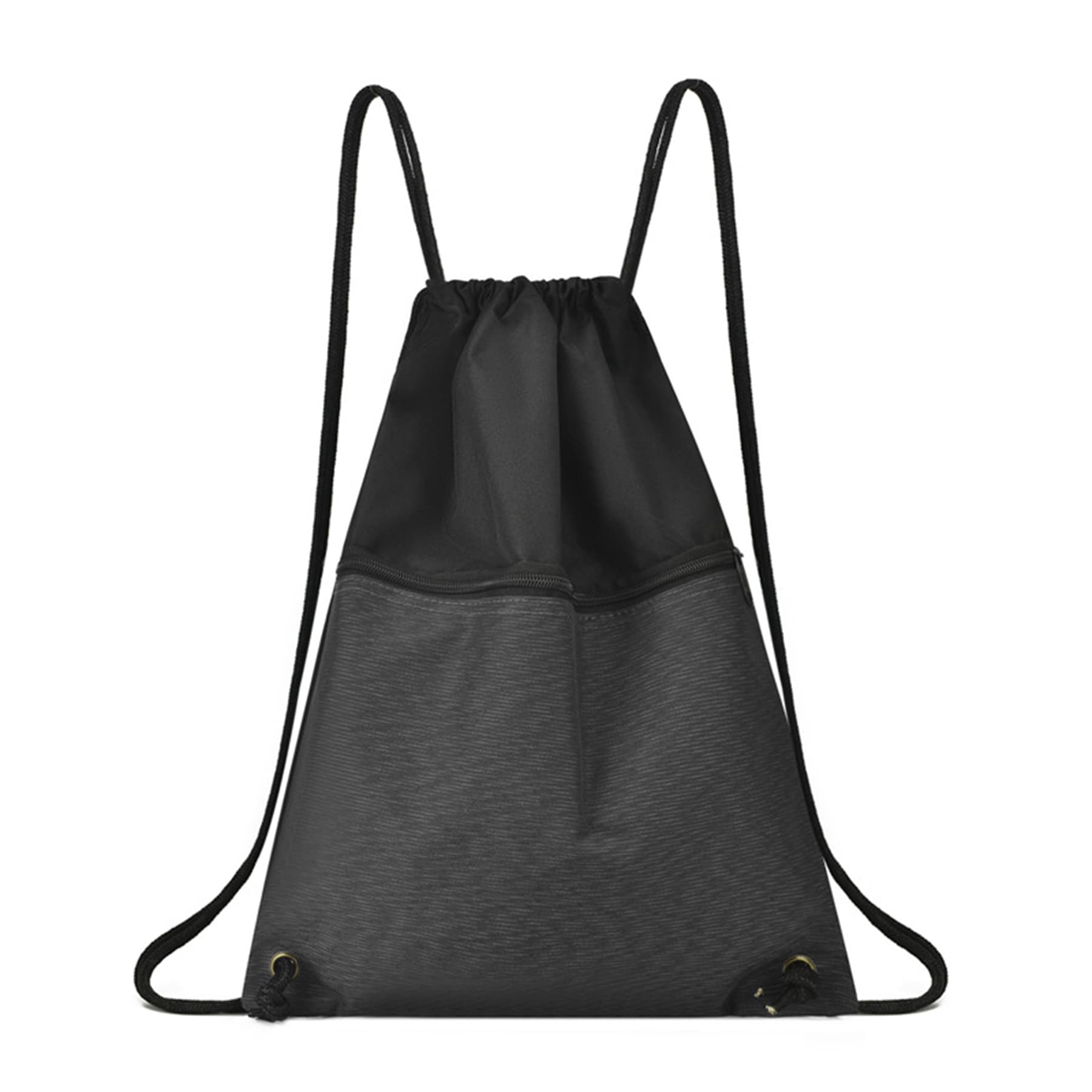 Drawcord Sport Pack Backpack W/Front Pocket thumbnail 3