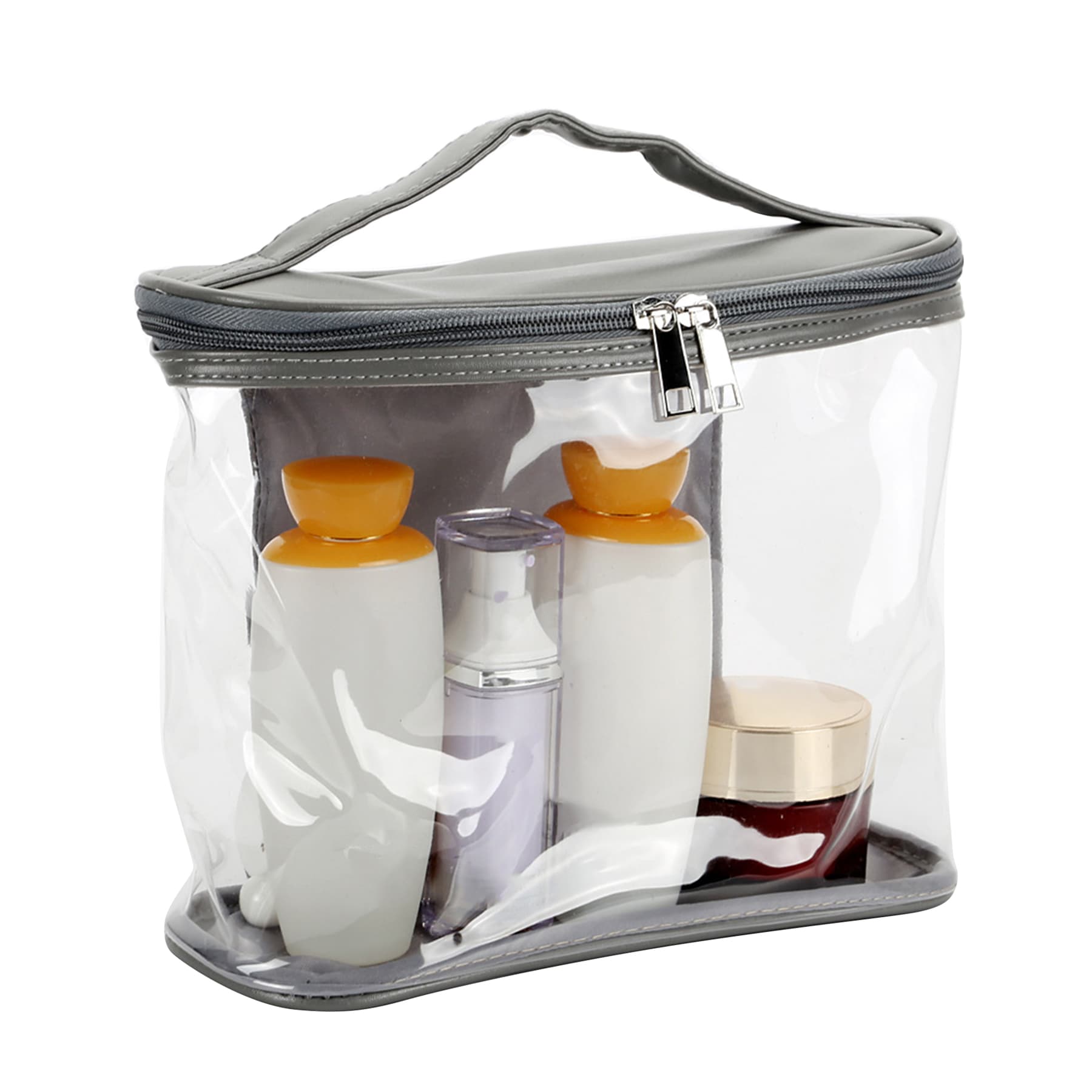 Transparent Makeup Cosmetic Bag with Zipper thumbnail 6