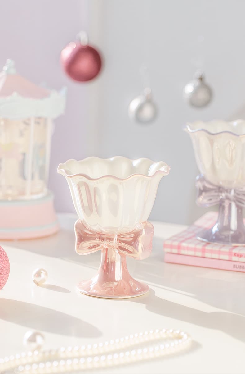 Ceramic Pearl Glazed Ice Cream Cup thumbnail 8